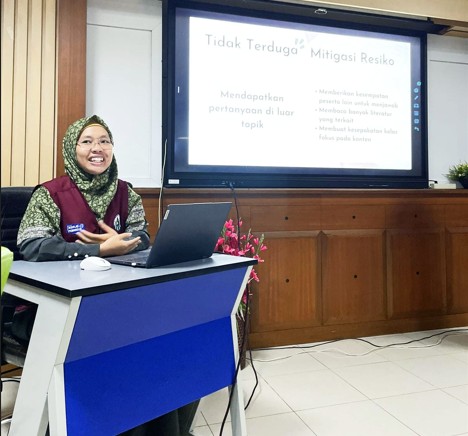 Sebagai Narasumber Berbagi Praktik Baik