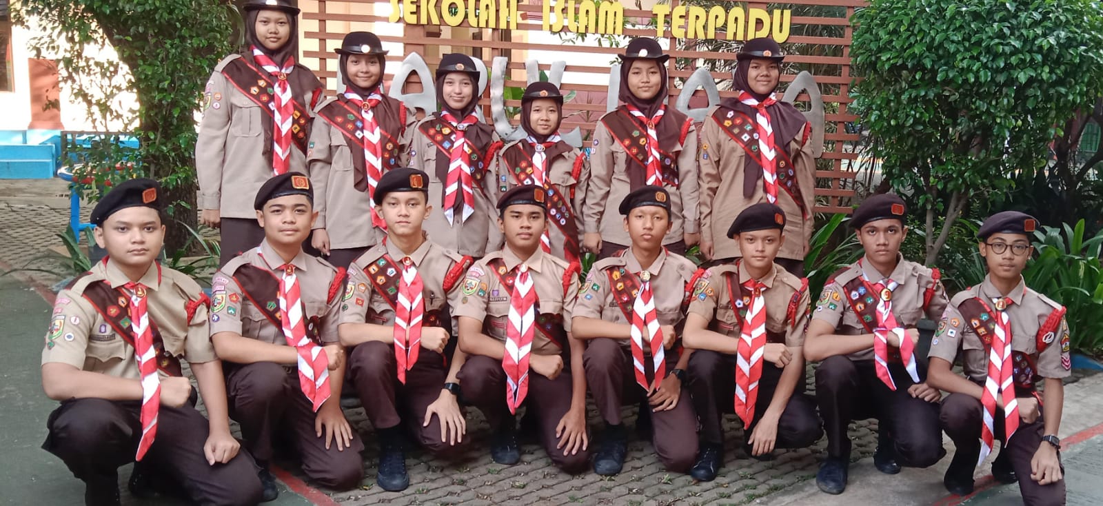 PENGUKUHAN PRAMUKA GARUDA OLEH KWARTIR CABANG KOTA BEKASI